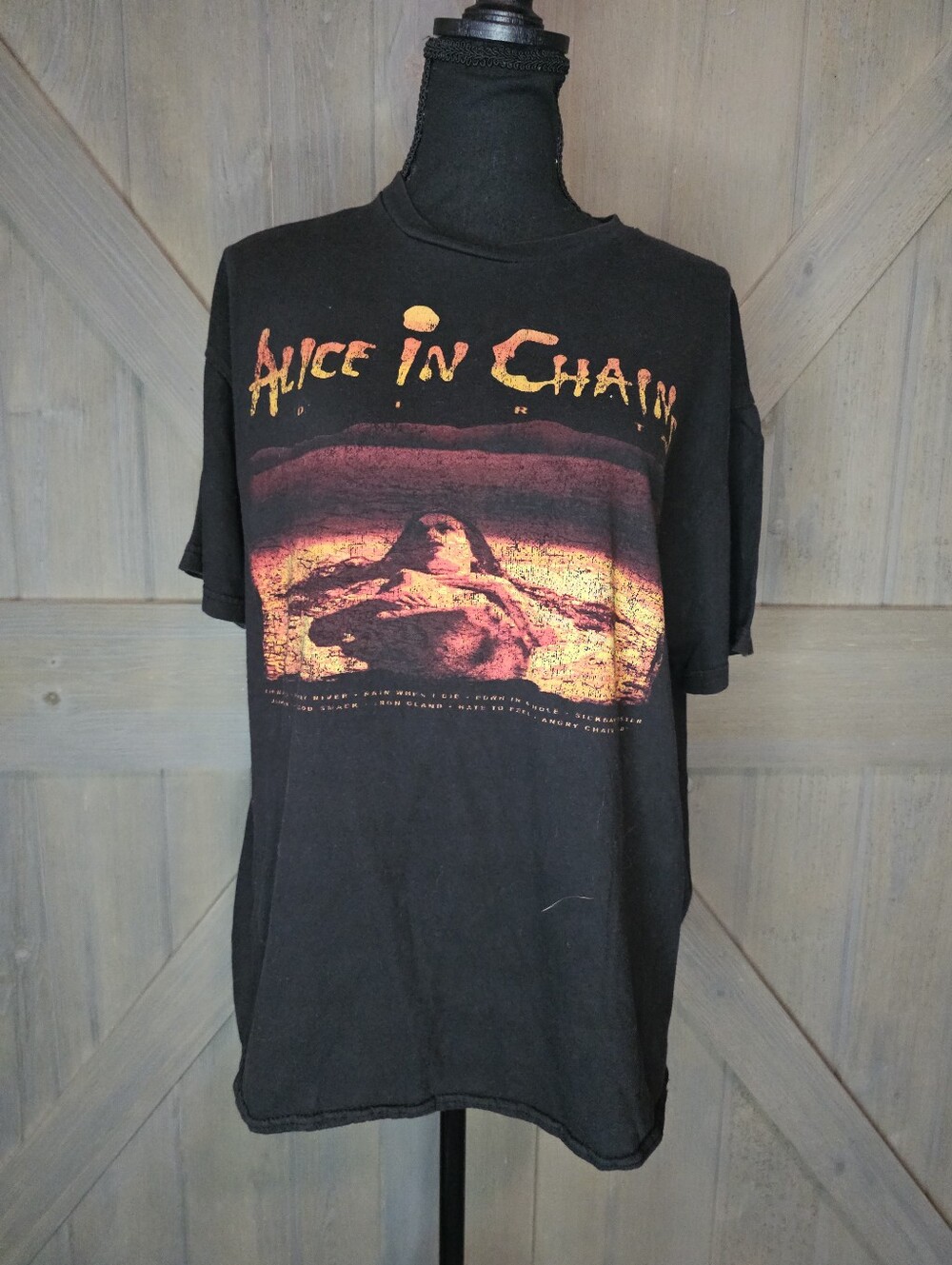 Alice In Chains Dirt Band Tshirt sz Medium